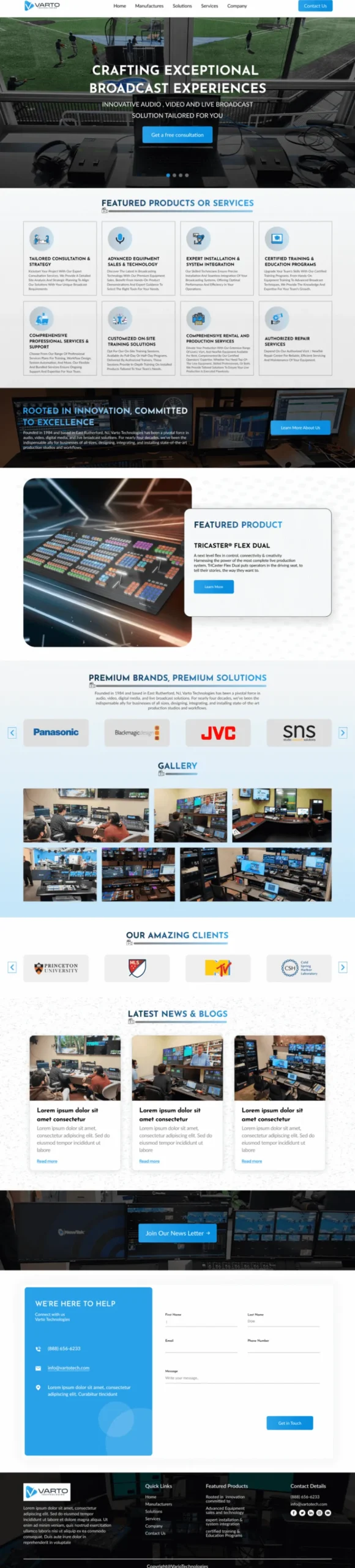 Broadcast Platform project